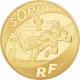 France 50 Euro Or 2015 - Coupe du Monde de rugby IRB 2015 - © NumisCorner.com