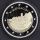 Monaco 2 Euro commémorative 2015 - 800e anniversaire de la construction du premier château sur le Rocher - Coffret BE - © eurocollection.co.uk