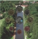 Belgique Série Euro 2007 - Patrimoine mondial de l'UNESCO - Canal du Centre - avec une médaille colorisée - © Coinf