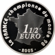 France 1 12 1,50 Euro Argent 2005 - Coupe du Monde de Football FIFA - Allemagne 2006 - La France Championne du Monde 98 - © NumisCorner.com