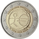 France 2 Euro commémorative 2009 10e anniversaire de l’UEM - © European Central Bank