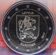 Lettonie 2 Euro commémorative 2017 - Régions - Courlande - Kurzeme - © eurocollection.co.uk