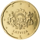 Lettonie 20 Cent 2014 - © European Central Bank