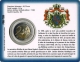 Luxembourg 2 Euro commémorative 2010 - Grand-Duc Henri et ses armoiries - Coincard - © Zafira