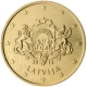Lettonie 50 Cent 2014 - © European Central Bank