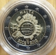 Malte 2 Euro commémorative 2012 - Dix ans de billets et pièces en euros - © eurocollection.co.uk