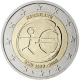 Pays-Bas 2 Euro commémorative 2009 - 10 ans de l'Euro - UEM - © European Central Bank