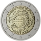Allemagne 2 Euro commémorative 2012 - Dix ans de billets et pièces en euros - F - Stuttgart - © European Central Bank