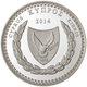 Chypre 5 Euro Argent 2014 - 100e anniversaire de la naissance de Costas Montis - © Central Bank of Cyprus