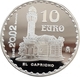 Espagne 10 Euro Argent 2002 - 150ème anniversaire de Antoni Gaudi - El Capricho - © audiepli