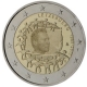 Luxembourg 2 Euro commémorative 2015 - 30 ans du drapeau européen - © European Central Bank