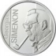 Belgique 10 Euro Argent 2003 - Centenaire de la naissance de Georges Simenon - © macgerman