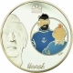 France 1 12 1,50 Euro Argent 2007 - Centenaire de la naissance d'Hergé - Tintin et le capitaine Haddock - © NumisCorner.com