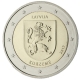 Lettonie 2 Euro commémorative 2017 - Régions - Courlande - Kurzeme - © European Central Bank