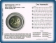 Luxembourg 2 Euro commémorative 2013 - Hymne national du Grand-Duché - Coincard - © Zafira