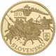 Slovaquie 100 Euro Or - 1400e anniversaire de l'établissement de l'empire de Samo 2023 - © National Bank of Slovakia