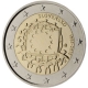 Slovaquie 2 Euro commémorative 2015 - 30 ans du drapeau européen - © European Central Bank