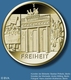 Allemagne 100 Euro Or - Les piliers de la démocratie - Liberté - F (Stuttgart) 2022