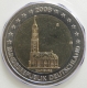 Allemagne 2 Euro commémorative 2008 - Hambourg - Eglise Saint-Michel - G - Karlsruhe - © eurocollection.co.uk