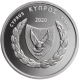 Chypre 5 Euro Argent - Leda et le cygne 2020 - © Central Bank of Cyprus
