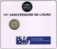 France 2 Euro commémorative 2012 Dix ans de billets et pièces en euros - Blister - © Zafira