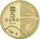 France 5 Euro Or 2015 - UNESCO - Rives de Seine - Invalides - Grand Palais - © NumisCorner.com