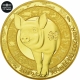France 50 Euro Or - Calendrier Chinois - Année du cochon 2019 - © NumisCorner.com
