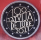 Lettonie 2 Euro - 100e anniversaire de la reconnaissance de jure de la République de Lettonie 2021 - Coincard - © eurocollection.co.uk