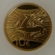 Luxembourg 10 Euro Or 2009 - Histoire culturelle - Le cerf du refuge d'Orval - © Veber