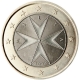 Malte 1 Euro 2008 - © European Central Bank
