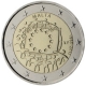 Malte 2 Euro commémorative 2015 - 30 ans du drapeau européen - © European Central Bank