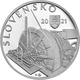 Slovaquie 10 Euro Argent - 100 ans de centrale hydroélectrique souterraine à Kremnica 2021 - BE - © National Bank of Slovakia