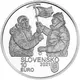 Slovaquie 10 Euro Argent - 50 ans de présence des alpinistes slovaques sur le Nanga Parbat 2021 - © National Bank of Slovakia