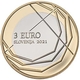 Slovénie 3 Euro - 300 ans de Skofja Loka 2021 - © Banka Slovenije