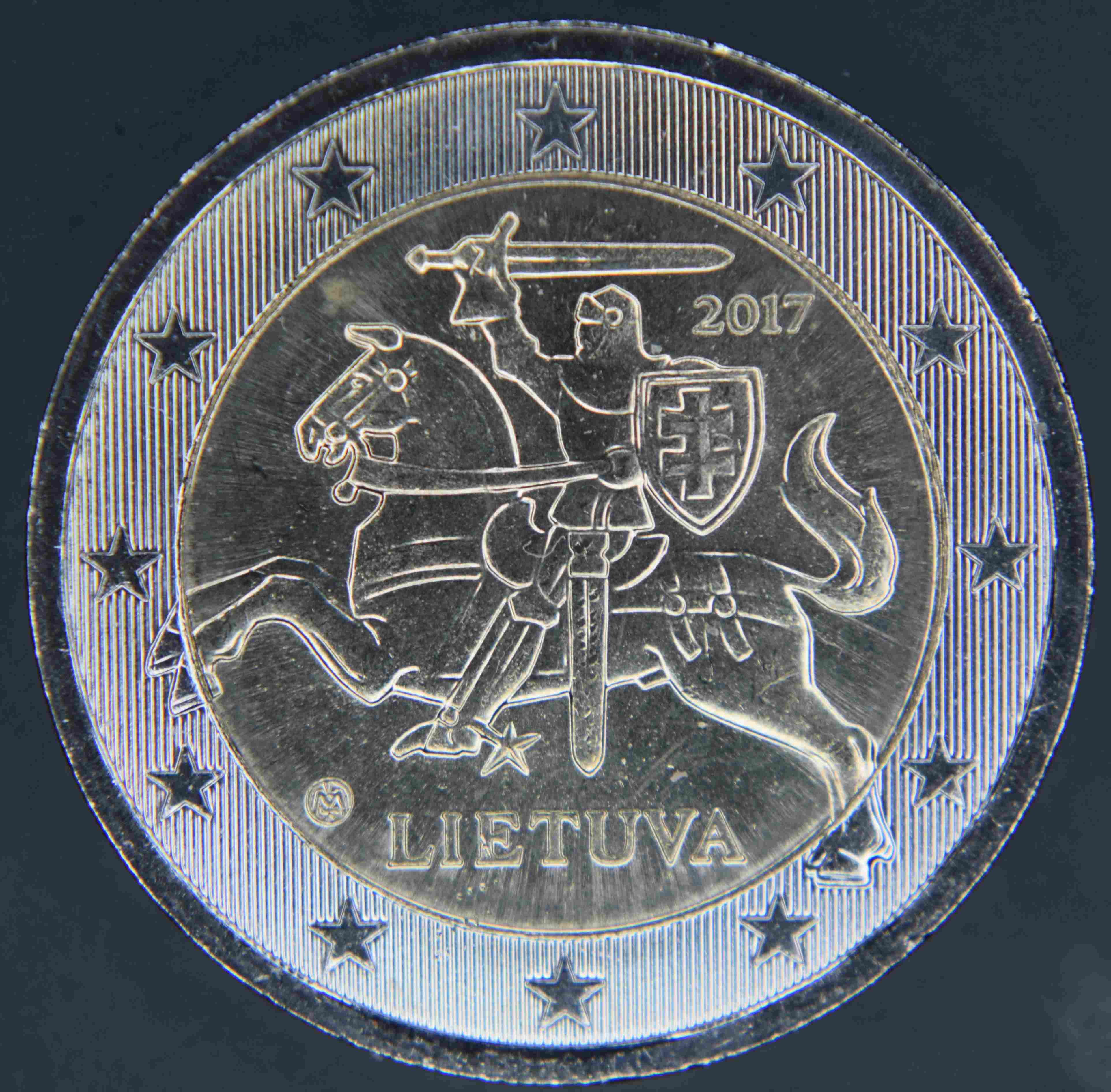 Lituanie 2 Euro 2017 Pieces Eurotv Le Catalogue En Ligne Des Monnaies