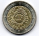 Allemagne 2 Euro commémorative 2012 - Dix ans de billets et pièces en euros - G - Karlsruhe - © hgdomke