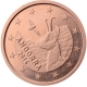 Andorre 1 Cent 2014 - © European Central Bank