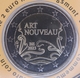 Belgique 2 Euro - Art nouveau à Bruxelles 2023 en coincard - version française - © eurocollection.co.uk