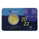 Chypre 2 Euro - 35 ans du programme Erasmus 2022 - Coincard - © Central Bank of Cyprus