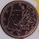 France 1 Cent 2020 - © eurocollection.co.uk