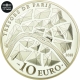 France 10 Euro Argent - Trésors de Paris - Grille du château de Versailles 2018 - © NumisCorner.com