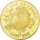 France 100 Euro Or 2012 - Semeuse - 10 ans de l'Euro - © NumisCorner.com