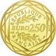 France 250 Euro Or 2013 - Valeurs de la République - Paix - © NumisCorner.com
