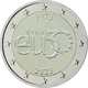 Irlande 2 Euro - EU50 - 50 ans d'adhésion à l'Union européenne 2023 - © Michail