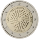 Lettonie 2 Euro commémorative 2015 - Présidence lettone du Conseil de l’UE - © European Central Bank