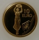 Luxembourg 10 Euro Or 2013 - Gëlle Fra - La Femme en Or - © Veber