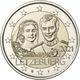 Luxembourg 2 Euro - 40e anniversaire du mariage du grand Duc Henri et de la Grande Duchesse Maria Teresa 2021 - © European Central Bank