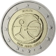 Malte 2 Euro commémorative 2009 - 10 ans de l'Euro - UEM - © European Central Bank