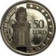 Malte 50 Euro Or 2008 - Europa - Auberge de Castille Berġa ta' Kastilja à La Valette - © Central Bank of Malta