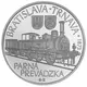 Slovaquie 10 Euro Argent - 150e anniversaire de l'ouverture du chemin de fer à vapeur entre Bratislava et Trnava 2023 - © National Bank of Slovakia
